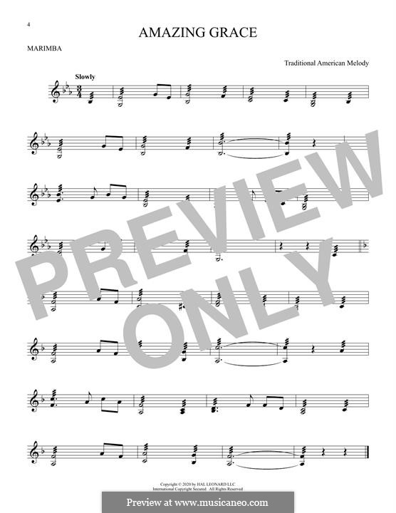 For one instrument (printable scores): For marimba by folklore