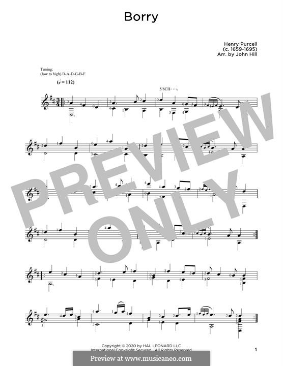 Borry: Borry by Henry Purcell