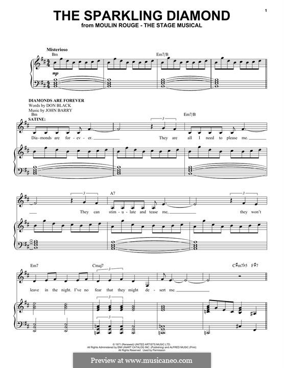 The Sparkling Diamond (from Moulin Rouge! The Musical): The Sparkling Diamond (from Moulin Rouge! The Musical) by John Barry