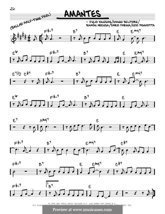 Amantes: Amantes by Julio Iglesias