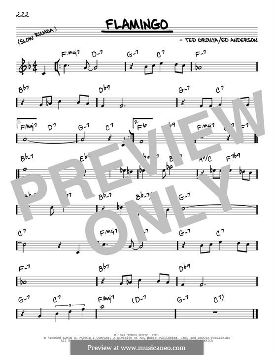 Flamingo: Melody line by Theodor Grouya