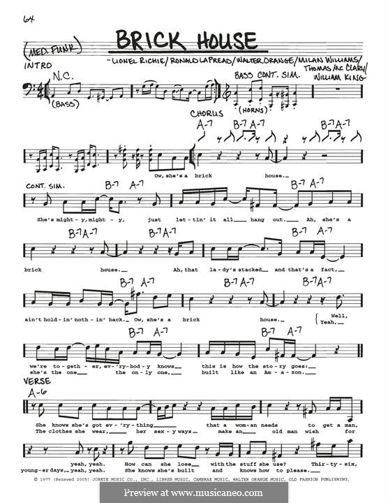 Commodores 'Nightshift' Sheet Music Notes, Chords, Score. Download  Printable PDF Score. in 2023