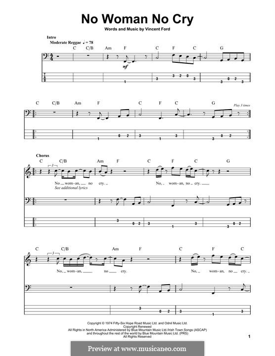 No Woman No Cry Sheet Music | Igor Presnyakov | Guitar Tab