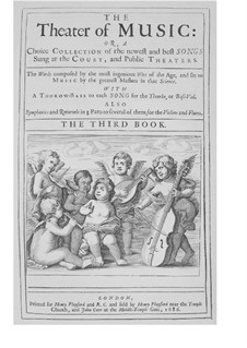 The Theater of Music, Book III: The Theater of Music, Book III by Henry Purcell, Robert King