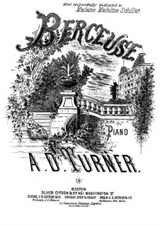 Berceuse: Berceuse by Alfred Dudley Turner