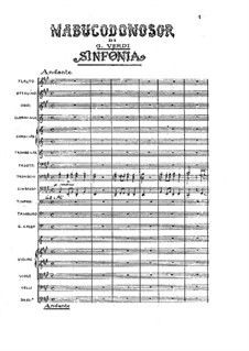 Overture: Full score by Giuseppe Verdi