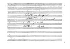 Andante and Variations for Viola and Orchestra: Viola solo part by Antonio Rolla