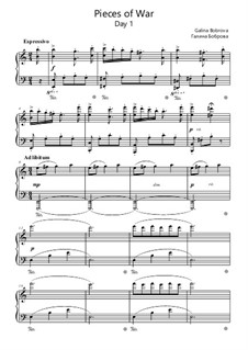 Pieces of War 'Day 1': Pieces of War 'Day 1' by Galina Bobrova