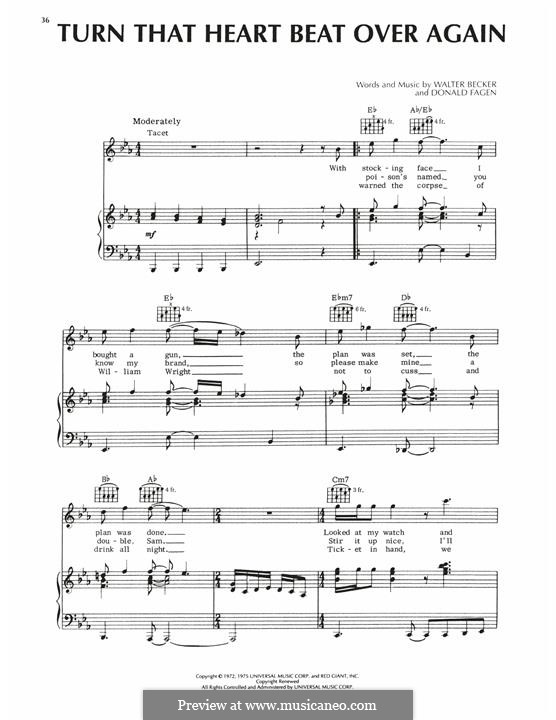 Turn That Heart Beat Over Again (Steely Dan) by D. Fagen on MusicaNeo