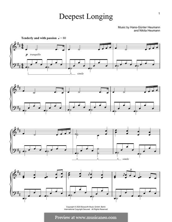 Deepest Longing: Deepest Longing by Hans-Günter Heumann