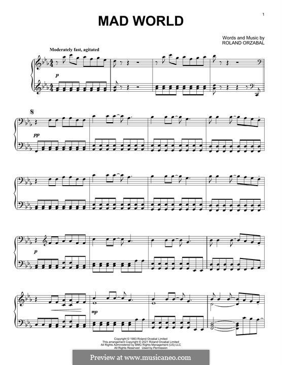 Pale Shelter (Tears for Fears) by R. Orzabal - sheet music on