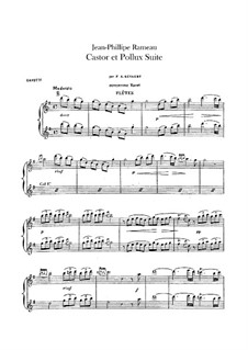 Suite for Orchestra: Flutes parts by Jean-Philippe Rameau