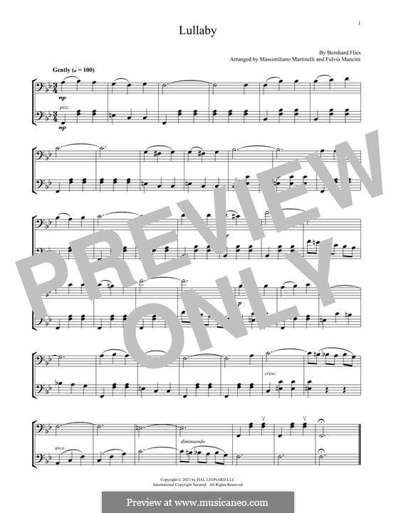 No.4 Cradle Song (Printable scores) (Five Songs, Op.49) by J. Brahms on