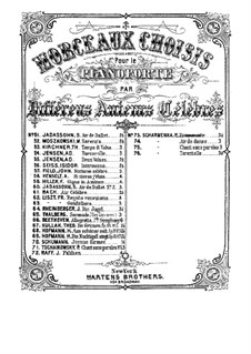 Four Bagatelles, Op.39: Complete set  by Philipp Scharwenka