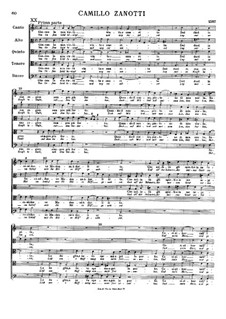 Giacea la mia virtù vinta e smarita: Giacea la mia virtù vinta e smarita by Camillo Zanotti