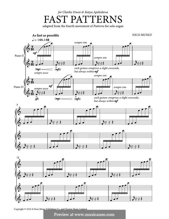 Fast Patterns: Fast Patterns by Nico Muhly