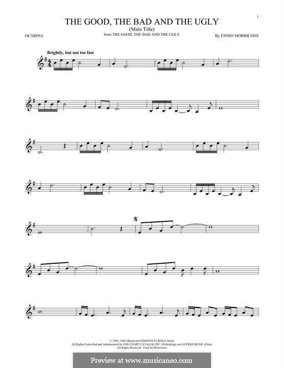 The Good, the Bad and the Ugly (Main Title) by E. Morricone on MusicaNeo