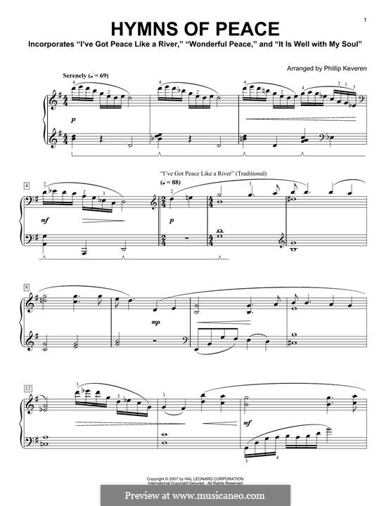 Hymns Of Peace: Hymns Of Peace by Phillip Keveren
