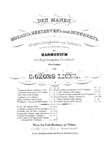 No.9 Ihr Bild (Her Portrait): For harmonium and piano – harmonium part by Franz Schubert