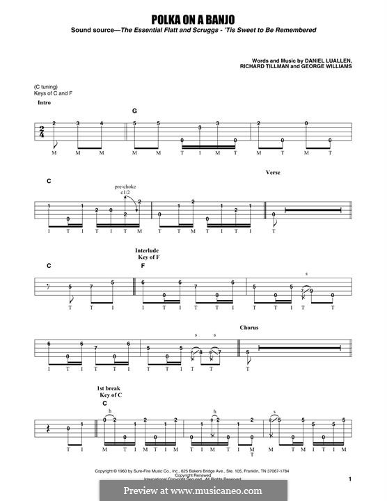 Polka On A Banjo (Flatt & Scruggs): Polka On A Banjo (Flatt & Scruggs) by Richard Tillman