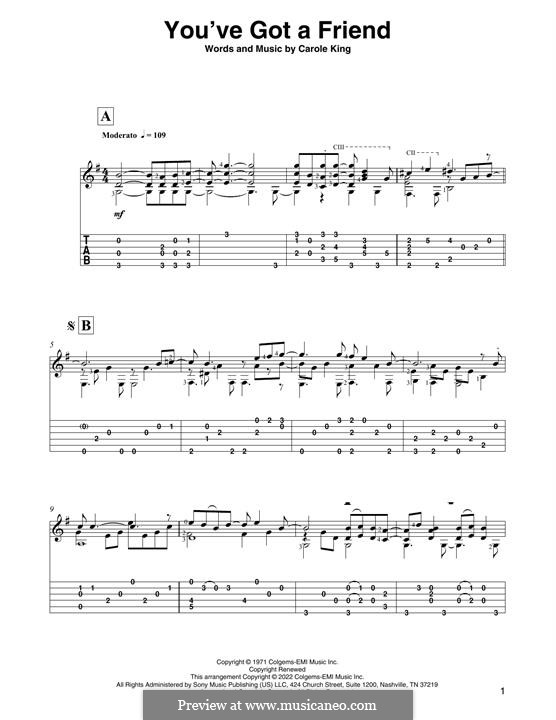 You've Got a Friend in Me (from Disney's Toy Story): For guitar by Randy Newman