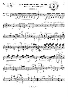 Fragments: For guitar by Richard Wagner