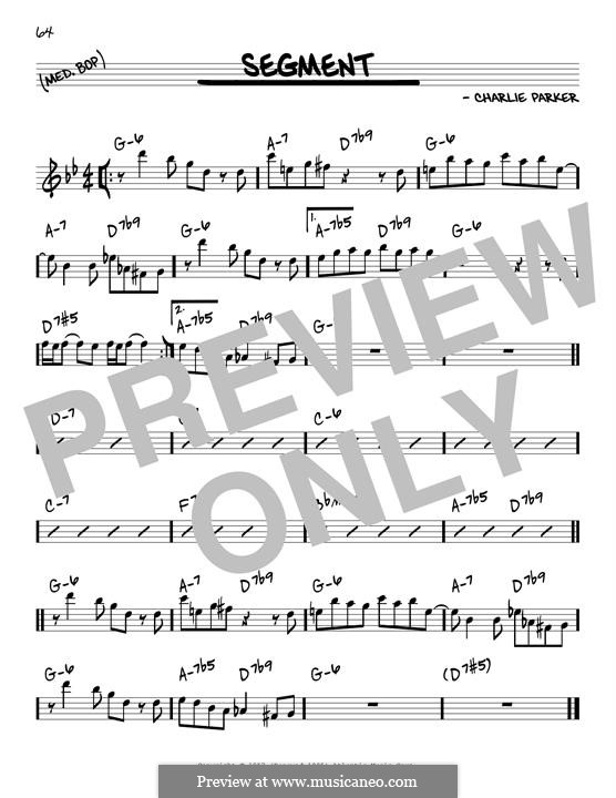 Segment: Instrument in E flat by Charlie Parker