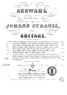 Selection of the most popular dances by Johann Strauss: Book 7 by Josef Strauss