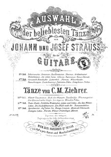 Selection of the most popular dances by Johann Strauss: Book 9 by Josef Strauss