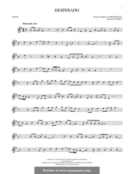 Desperado Guitar Chords, PDF