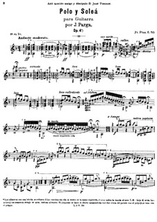 Polo y Soleá, Op.4: Polo y Soleá by Juan Parga