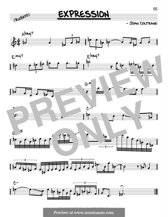 Expression: Expression by John Coltrane