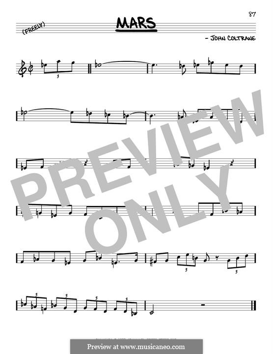 Mars: Mars by John Coltrane