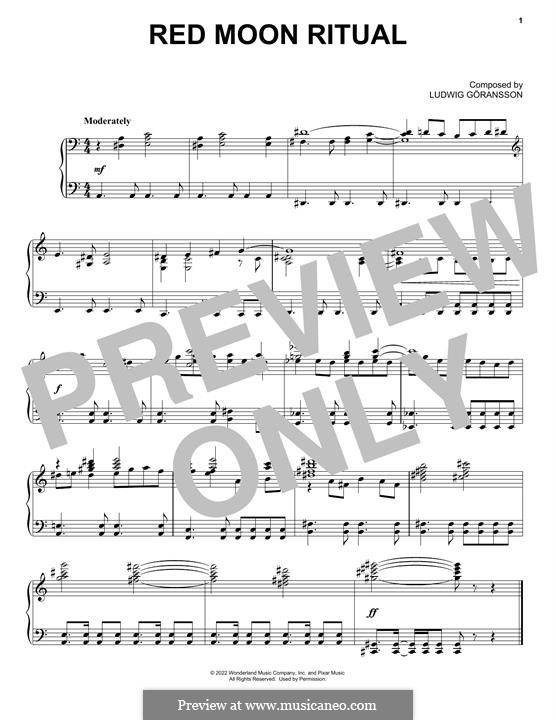 Red Moon Ritual (from Turning Red): Red Moon Ritual (from Turning Red) by Ludwig Goransson