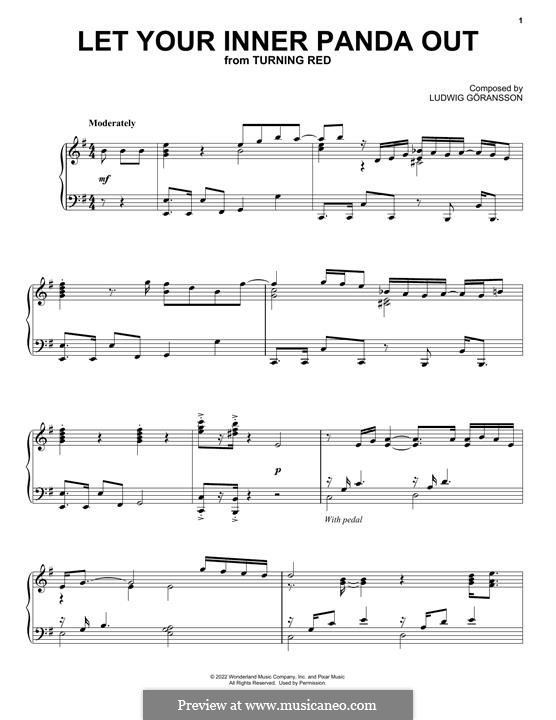 Let Your Inner Panda Out (from Turning Red): Let Your Inner Panda Out (from Turning Red) by Ludwig Goransson