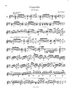 Caprice for Guitar: Caprice for Guitar by José Viñas