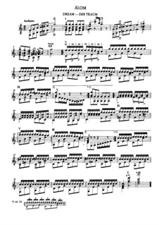 Dream: For guitar by José Viñas
