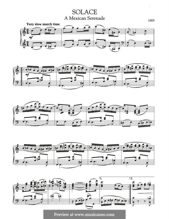 Solace: For piano by Scott Joplin