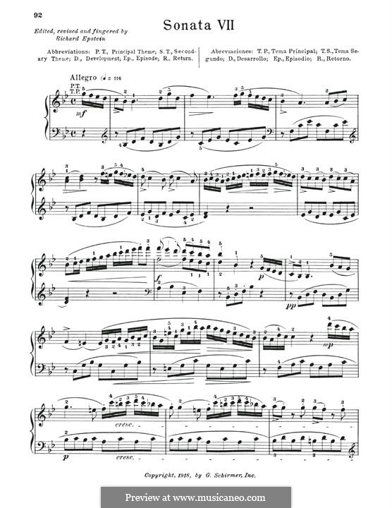 Sonata for Piano No.13 in B Flat Major, K.333: For a single performer by Wolfgang Amadeus Mozart