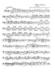 Excerpt from Double Bass: For a single performer by Alexander Borodin