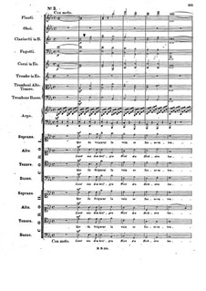 Musik zu Athalia (Music to Athalie), Op.74: No.3 Double Choir 'Lasst uns dem heil'gen Wort' by Felix Mendelssohn-Bartholdy