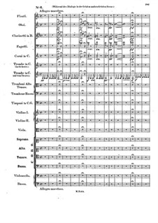 Musik zu Athalia (Music to Athalie), Op.74: No.6 Choir 'Ja, durch die ganze Welt' by Felix Mendelssohn-Bartholdy