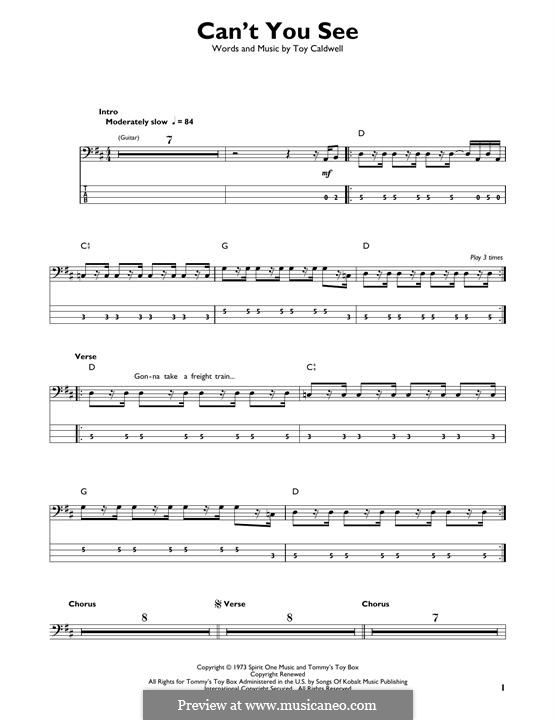 Can't You See (Marshall Tucker Band) by T. Caldwell on MusicaNeo