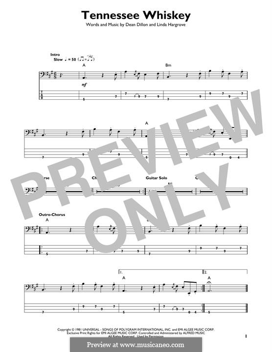 (Smooth As) Tennessee Whiskey by D. Dillon, L. Hargrove on MusicaNeo