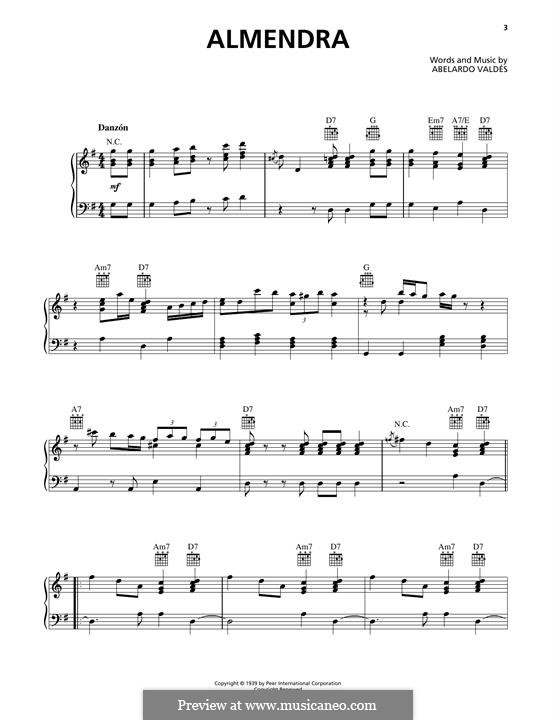 Almendra (Orquesta Aragon): Almendra (Orquesta Aragon) by Abelardo Valdes