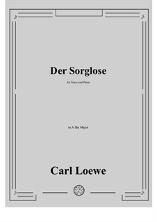 Der Sorglose: A flat Major by Carl Loewe