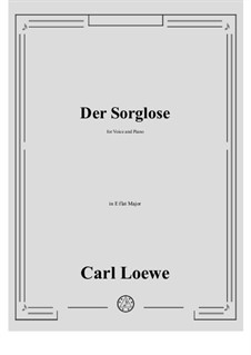 Der Sorglose: E flat Major by Carl Loewe
