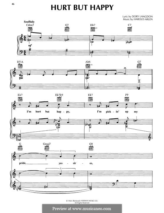 Hurt But Happy: Hurt But Happy by Harold Arlen
