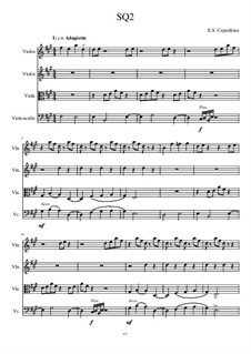 SQ2 in A Major, Op.11: SQ2 in A Major by E.S. Capeditiea