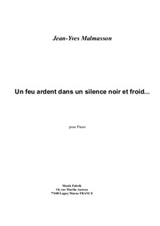 Un Feu Ardent dans un silence noir et froid: Un Feu Ardent dans un silence noir et froid by Jean-Yves Malmasson